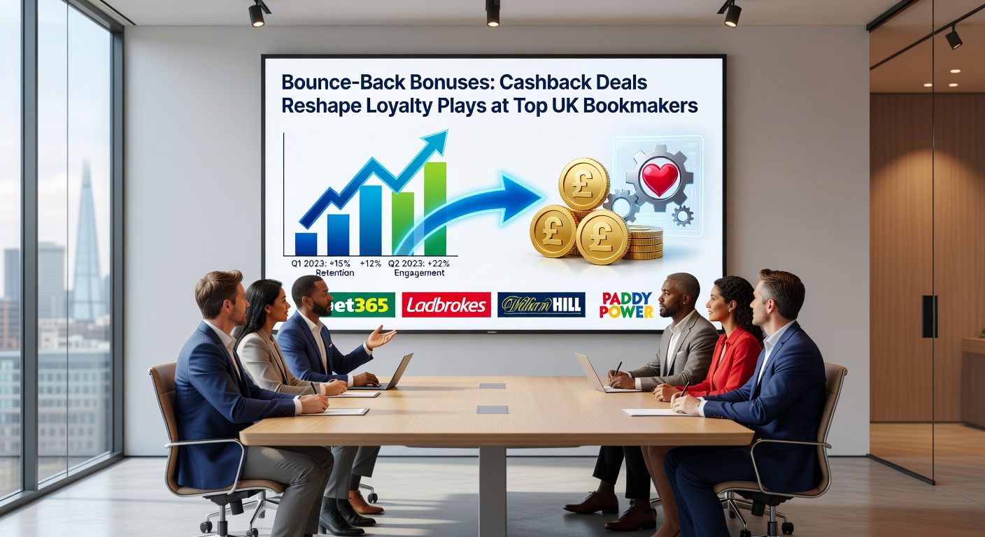 Screenshot of a bookmaker app displaying active cashback offer with refund balance and terms highlighted